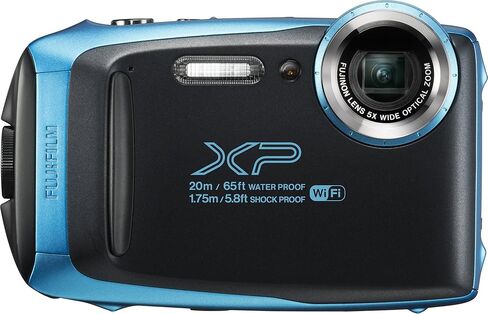 fujifilm finepix xp130 الكاميرا الرقمية المقاومة للماء w/16 جيجابايت بطاقة SD - أصفر in Kuwait