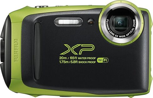 fujifilm finepix xp130 الكاميرا الرقمية المقاومة للماء w/16 جيجابايت بطاقة SD - أصفر in Kuwait