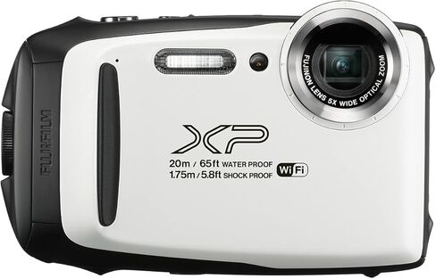 fujifilm finepix xp130 الكاميرا الرقمية المقاومة للماء w/16 جيجابايت بطاقة SD - أصفر in Kuwait