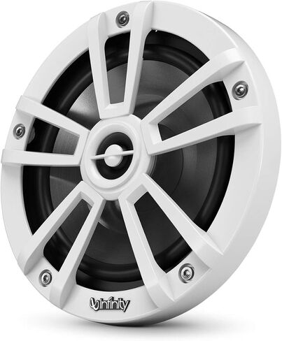 Infinity 622MLT Marine 6.5 Inch RGB LED Coaxial Speakers - Titanium in Saudi Arabia
