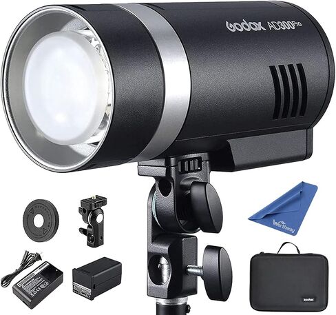 Godox AD600BM II Bowens Mount 600WS GN87 HSS Outdoor Flash Strobe Monolight ، 0.01 ~ 1.9S وقت إعادة التدوير ، 10.8v/8940mAh بطارية الليثيوم ، 500 وميض كامل للطاقة (Godox AD600BM تم ترقيتها) in Saudi Arabia