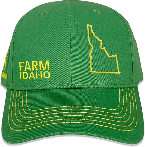John Deere Toddler Farm State Pride State Outline Youth Children's Full Twill Hat, Maine in Saudi Arabia