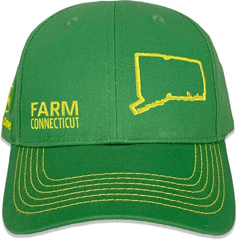 John Deere Toddler Farm State Pride State Outline Youth Children's Full Twill Hat, Maine in Saudi Arabia