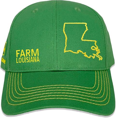 John Deere Toddler Farm State Pride State Outline Youth Children's Full Twill Hat, Maine in Saudi Arabia