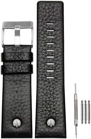 Calfskin Leather Watch Band Suitable for Men's Diesel Watches in Saudi Arabia