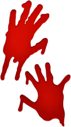 Gift&Fun 6 Sheets Gel Window Clings (Halloween Window Gel Cling Glow in The Dark) in Saudi Arabia