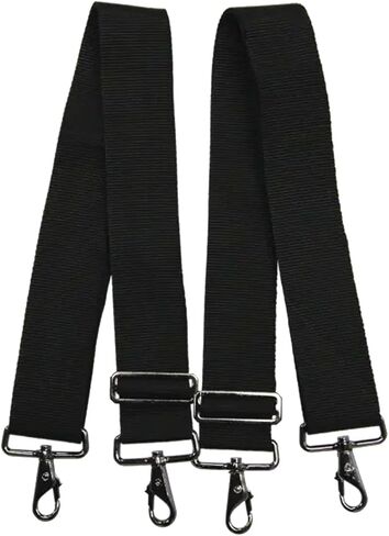 Adjustable Protective Nylon Criss-Cross Belly Straps — Set of 2 Belly Straps That Adapt to Motion and Tension — Comes in Sizes S,M, L, XL (XX-Large) in Kuwait
