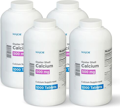 Oyster Shell Calcium Tablets, 500mg, 1000ct in Saudi Arabia