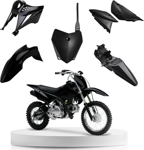 دراجة Dirt دراجة Fender for KLX110 الأمامي واقي Mudguard البلاستيك لـ KLX 110/KLX 110L 2010-2024 الأخضر in Saudi Arabia