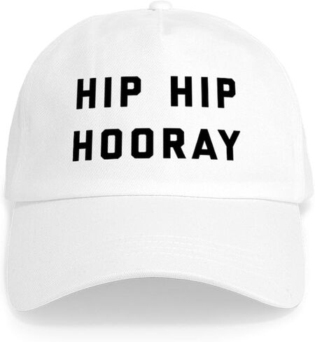 قبعة CafePress Hip Hip Hooray قبعة بيسبول قابلة للتعديل in Kuwait