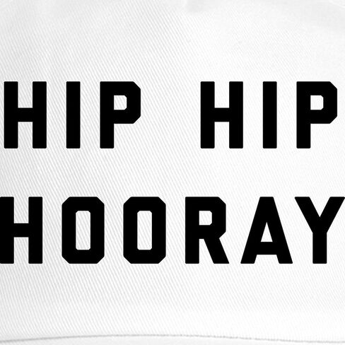قبعة CafePress Hip Hip Hooray قبعة بيسبول قابلة للتعديل in Kuwait