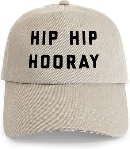 قبعة CafePress Hip Hip Hooray قبعة بيسبول قابلة للتعديل in Kuwait
