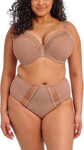 Elomi Women's Matilda Underwire Plunge Bra, Praline, 36G in Saudi Arabia