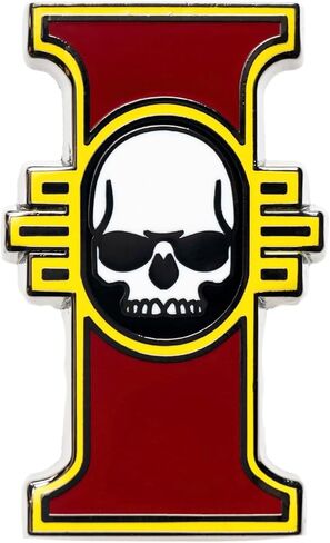 Starforged Compatible with Warhammer 40k Heraldries of the Chapters theme colored shield Pin1 PC in Saudi Arabia