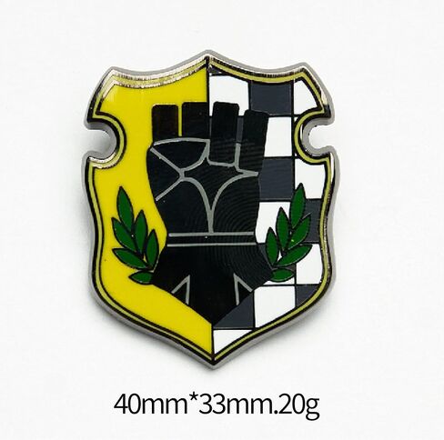 Starforged Compatible with Warhammer 40k Heraldries of the Chapters theme colored shield Pin1 PC in Saudi Arabia