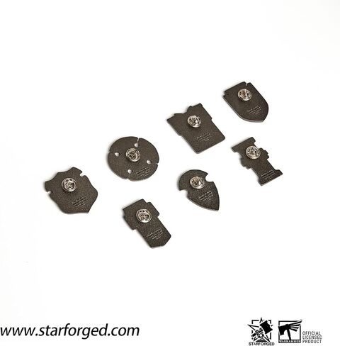 Starforged Compatible with Warhammer 40k Heraldries of the Chapters theme colored shield Pin1 PC in Saudi Arabia