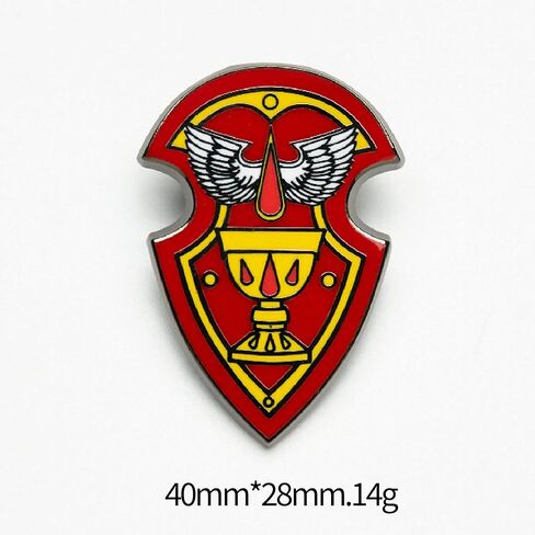 Starforged Compatible with Warhammer 40k Heraldries of the Chapters theme colored shield Pin1 PC in Saudi Arabia