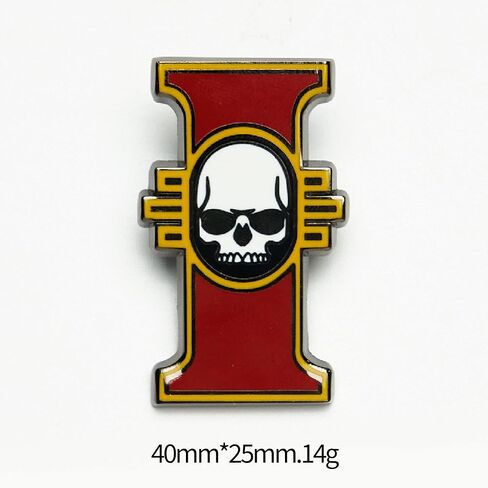Starforged Compatible with Warhammer 40k Heraldries of the Chapters theme colored shield Pin1 PC in Saudi Arabia