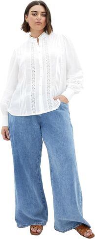 City Chic Women's Plus Size Shirt - Whimsical in Saudi Arabia