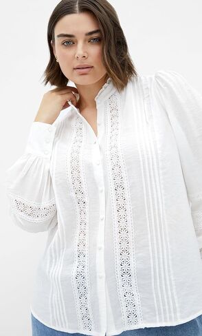 City Chic Women's Plus Size Shirt - Whimsical in Saudi Arabia
