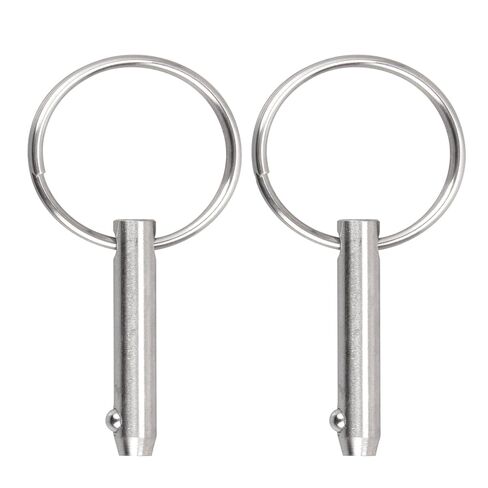 Quick Release Pin Bimini Top Pin Diameter 0.25 Inch, Total Length 1.49 Inch, Effective Length 1 Inch, Full 316 Stainless Steel for Boat Bimini Top Deck Hinge (4 Pieces) in Kuwait