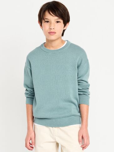 Old Navy Crew-Neck Sweater for Boys - BLUE BABY in Saudi Arabia