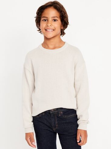 Old Navy Crew-Neck Sweater for Boys - Wish Bone in Saudi Arabia