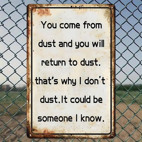 Growing Older Wisdom Rustic Aluminum Wall Art & Metal Tin Sign - 8x12in Vintage Indoor Outdoor Decor for Home, Office, Cafe, Yard & Garden，Farm in Saudi Arabia