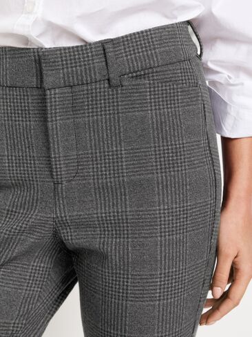 Old Navy High-Waisted Pixie Skinny Ankle Pants - Gray Plaid in Kuwait