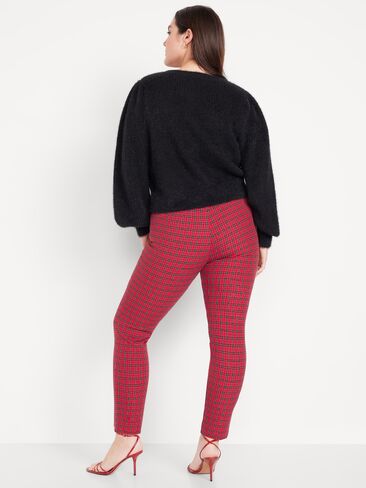Old Navy High-Waisted Pixie Skinny Ankle Pants - Red Plaid in Kuwait