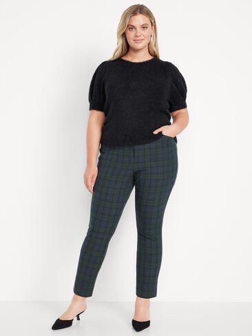 Old Navy High-Waisted Pixie Skinny Ankle Pants - Navy Plaid in Kuwait