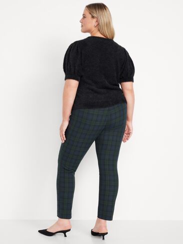 Old Navy High-Waisted Pixie Skinny Ankle Pants - Navy Plaid in Kuwait