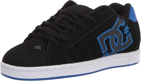 DC Men's Net Low Top Lace Up Casual Skate Shoe Sneaker, Black/Green Print, 11.5 in Kuwait