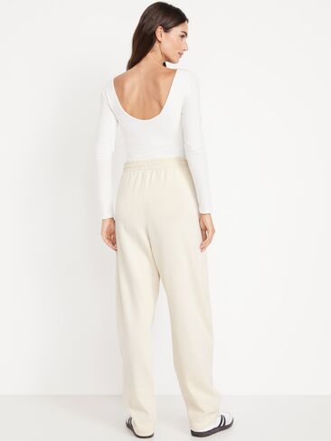 بنطال رياضي SoComfy Barrel متوسط ​​الارتفاع من Old Navy - Howlite in Saudi Arabia