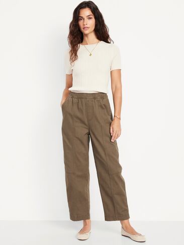Old Navy High-Waisted Barrel Ankle Pants - REISHI in Saudi Arabia