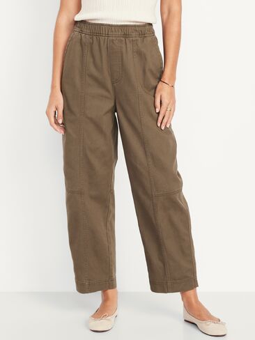Old Navy High-Waisted Barrel Ankle Pants - REISHI in Saudi Arabia
