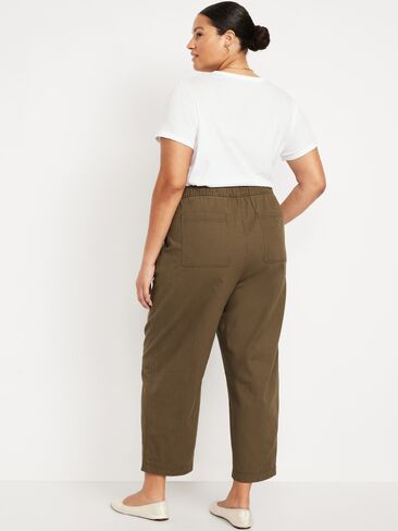Old Navy High-Waisted Barrel Ankle Pants - REISHI in Saudi Arabia