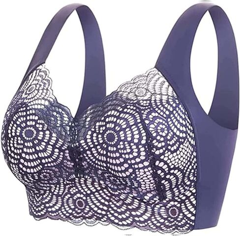 Health Lymphvity Detoxification and Shaping & Powerful Lifting Bra, Sexy Lace Comfort Wire-Free Bra Plus Size in Saudi Arabia
