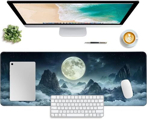 Excel Shortcut Keys Mouse Pad,Desk Mat,Common Software Shortcut Keys Gaming Mouse Pad,Keyboard Mat Office Desk Decor Accessories (Office Shortcut Key) in Saudi Arabia