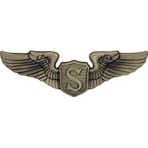 United States Air Force USAF Service Pilot Wings 3" Large Lapel Pin in Saudi Arabia