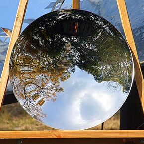13" Acrylic PARABOLIC Solar Mirror Professionally Made in Saudi Arabia