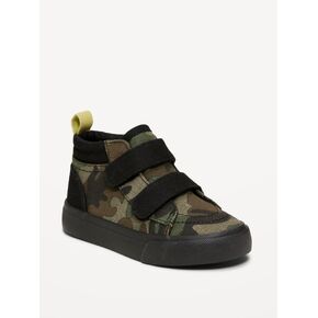 Old Navy Double Secure-Strap High-Top Sneakers for Toddler Boys - Camo in Saudi Arabia
