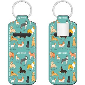 QTRJKDV Personalized Chapstick Holder Keychain, Fashion Chapstick Sleeve, Cute Lipstick Pouch Makeup Travel Accessories for Women(Funny Turtle) in Saudi Arabia