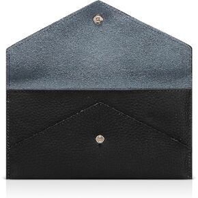 محفظة بطاقات على شكل ظرف من XEYOU للنساء والرجال، محفظة نقود من الجلد الطبيعي، حافظة رفيعة لبطاقات الائتمان مع جيب للعملات المعدنية بسحاب in Kuwait