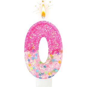 شموع أرقام عيد الميلاد الوردية من جينريا، 7 شموع، تزيين الكيك اللطيف، تزيين الكب كيك، مناسبة لاحتفالات الحفلات، ديكورات أعياد الميلاد (7) in Kuwait