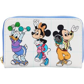 Loungefly DISNEY MOUSERCISE ZIP AROUND WALLET in Kuwait