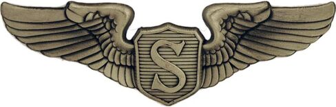 United States Air Force USAF Service Pilot Wings 3" Large Lapel Pin in Saudi Arabia