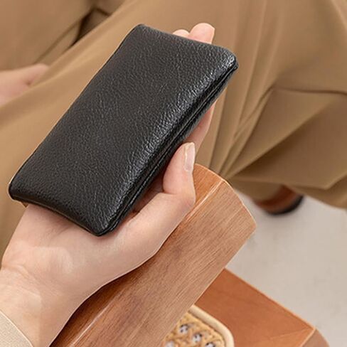 6 Pack Leather Zipper Coin Purse, Small Pouch Change Purse Coin Bag, Portable Change Wallet Coin Pouch with Zipper Mini Coin Pocket Pouch Change Holder for Men Women in Saudi Arabia