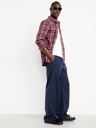 Old Navy Slim Fit Printed Everyday Shirt - Blaze of Glory in Saudi Arabia
