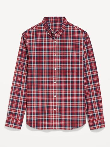 Old Navy Slim Fit Printed Everyday Shirt - Blaze of Glory in Saudi Arabia